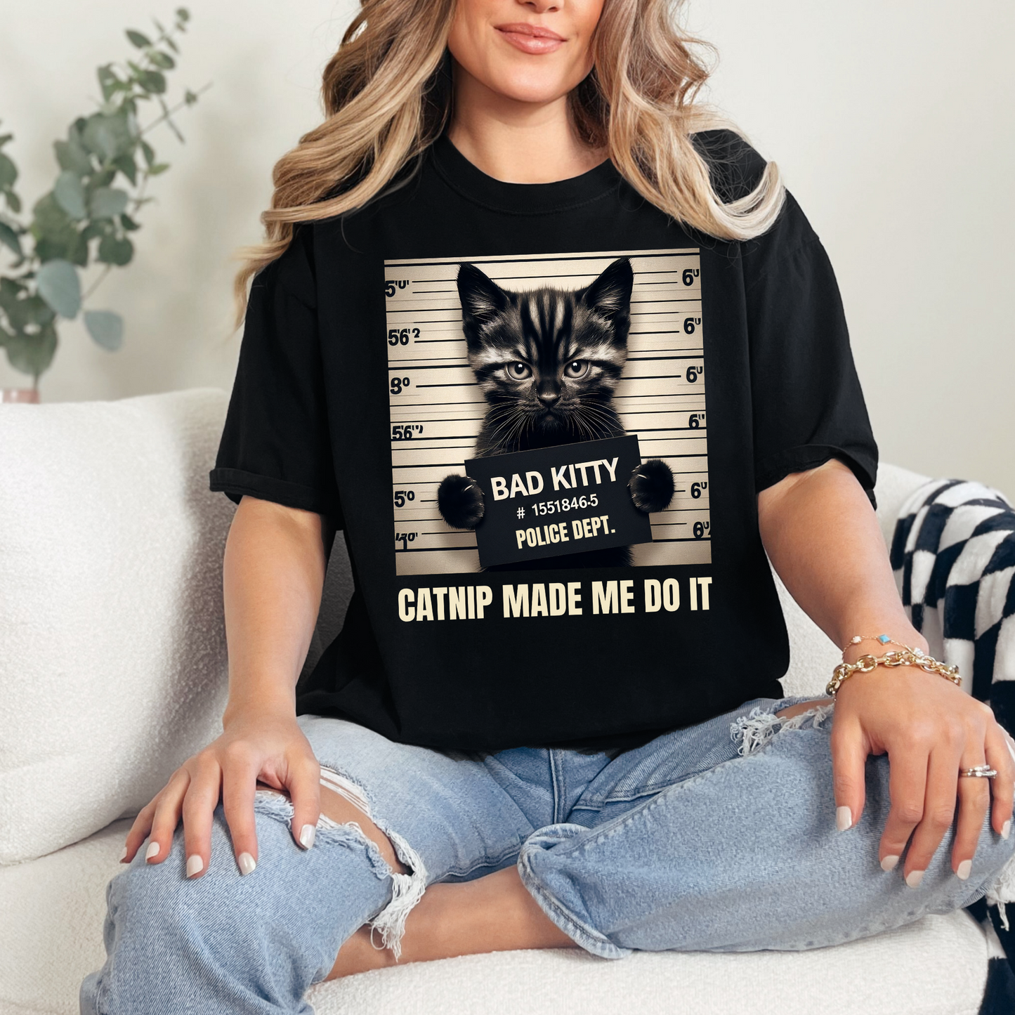 Bad Kitty Graphic Tee