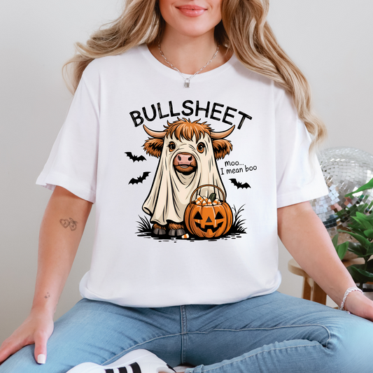 Bullsheet and Pumpkin Graphic Tee