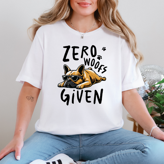 Zero Woofs Given Graphic Tee