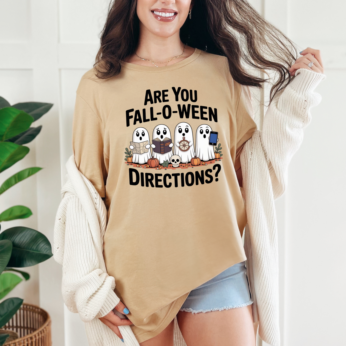 Falloween Directions Graphic Tee