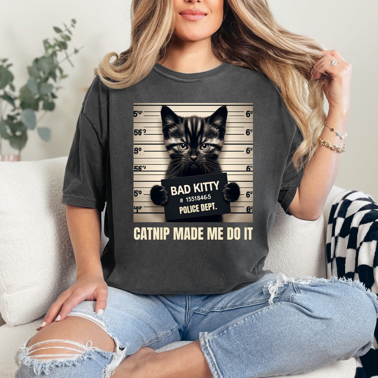 Bad Kitty Graphic Tee