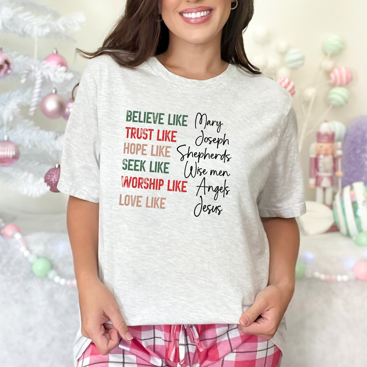 Believe Like Mary Graphic Tee