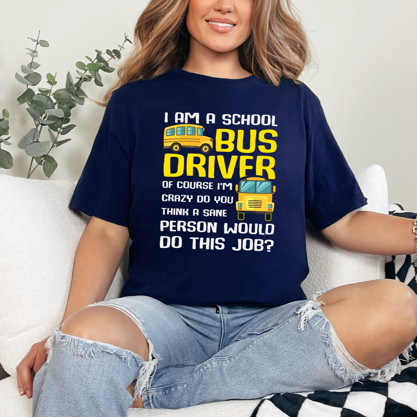 School Bus Driver Graphic Tee