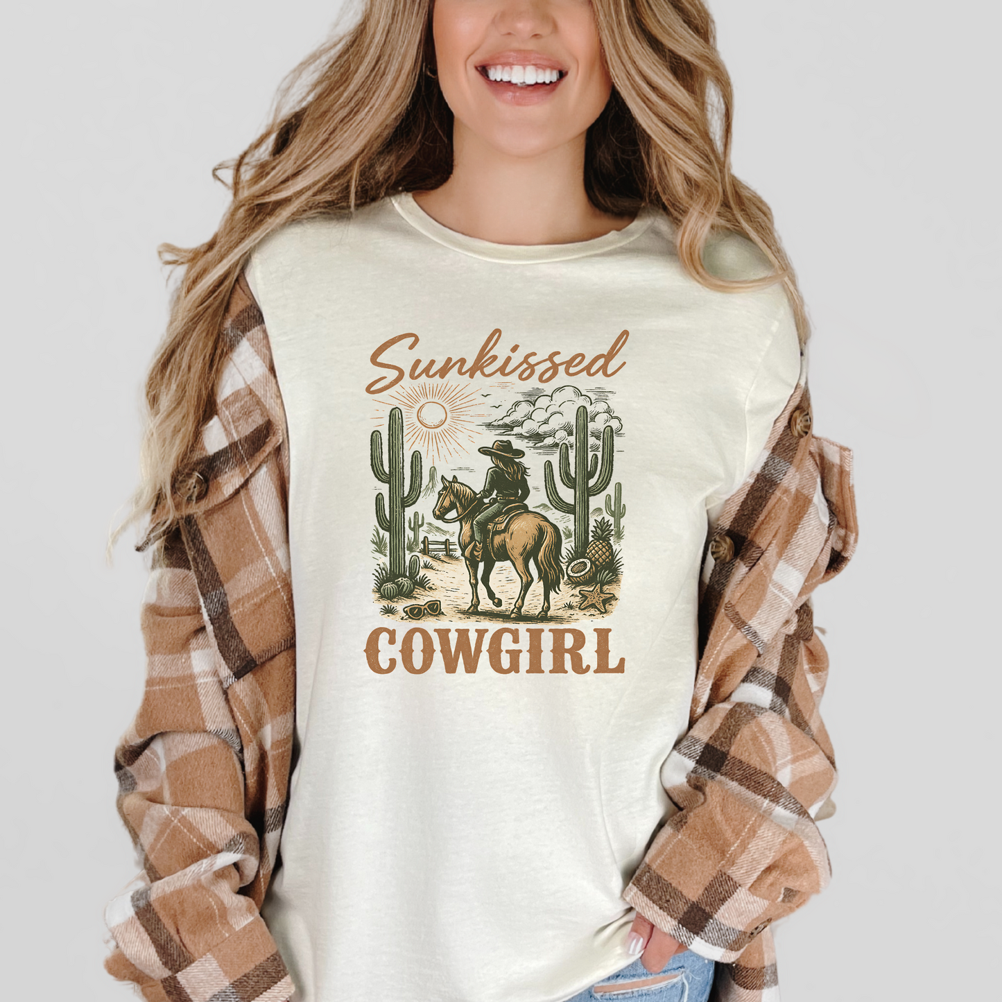 Sunkissed Cowgirl Horse