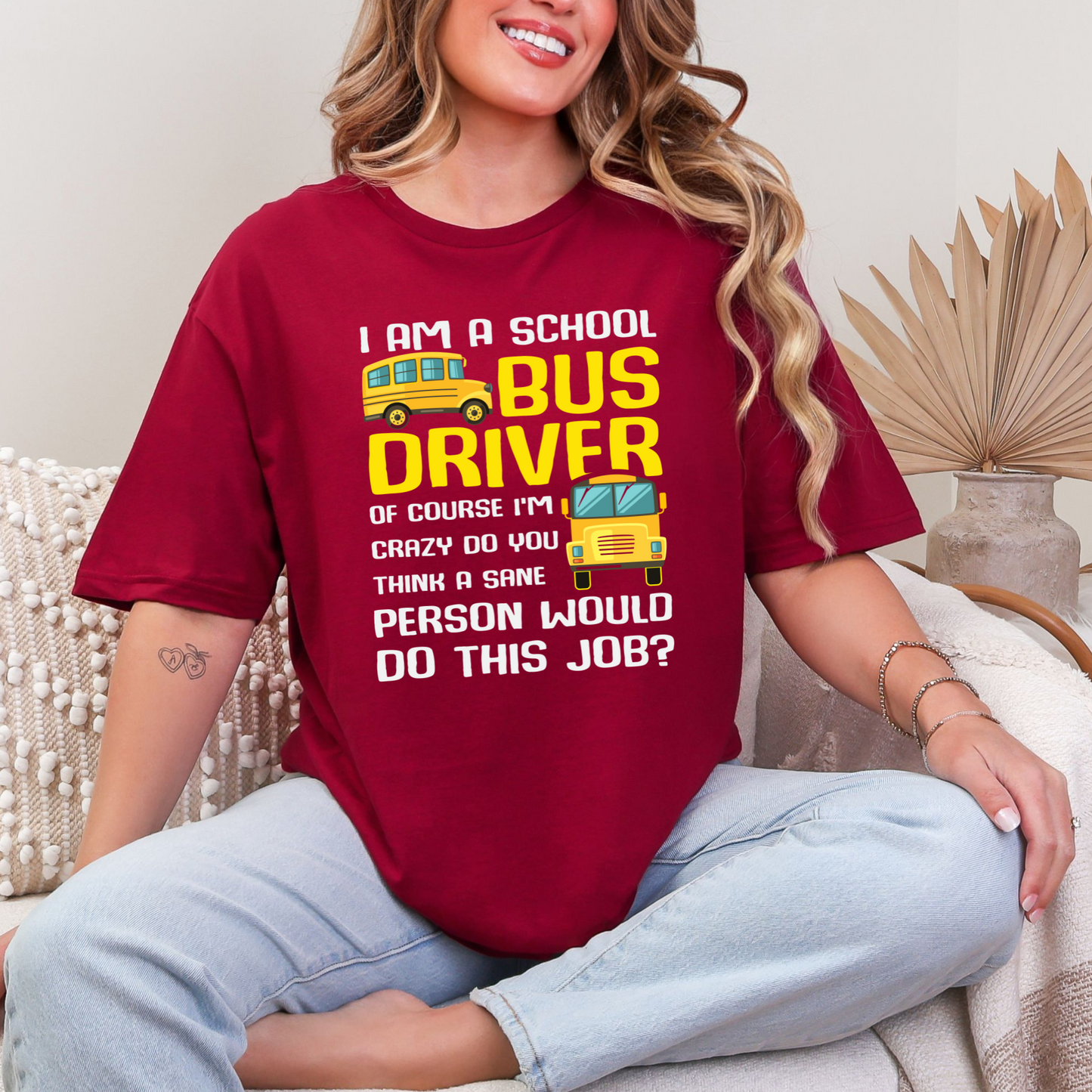 School Bus Driver Graphic Tee