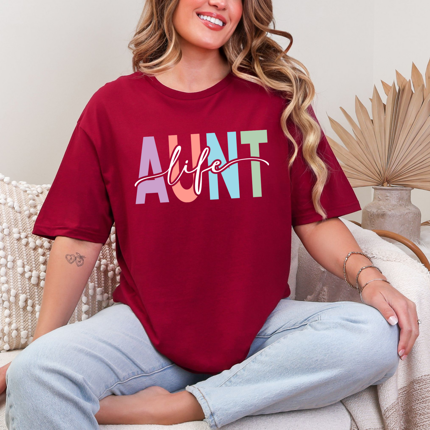 Aunt Life Graphic Tee
