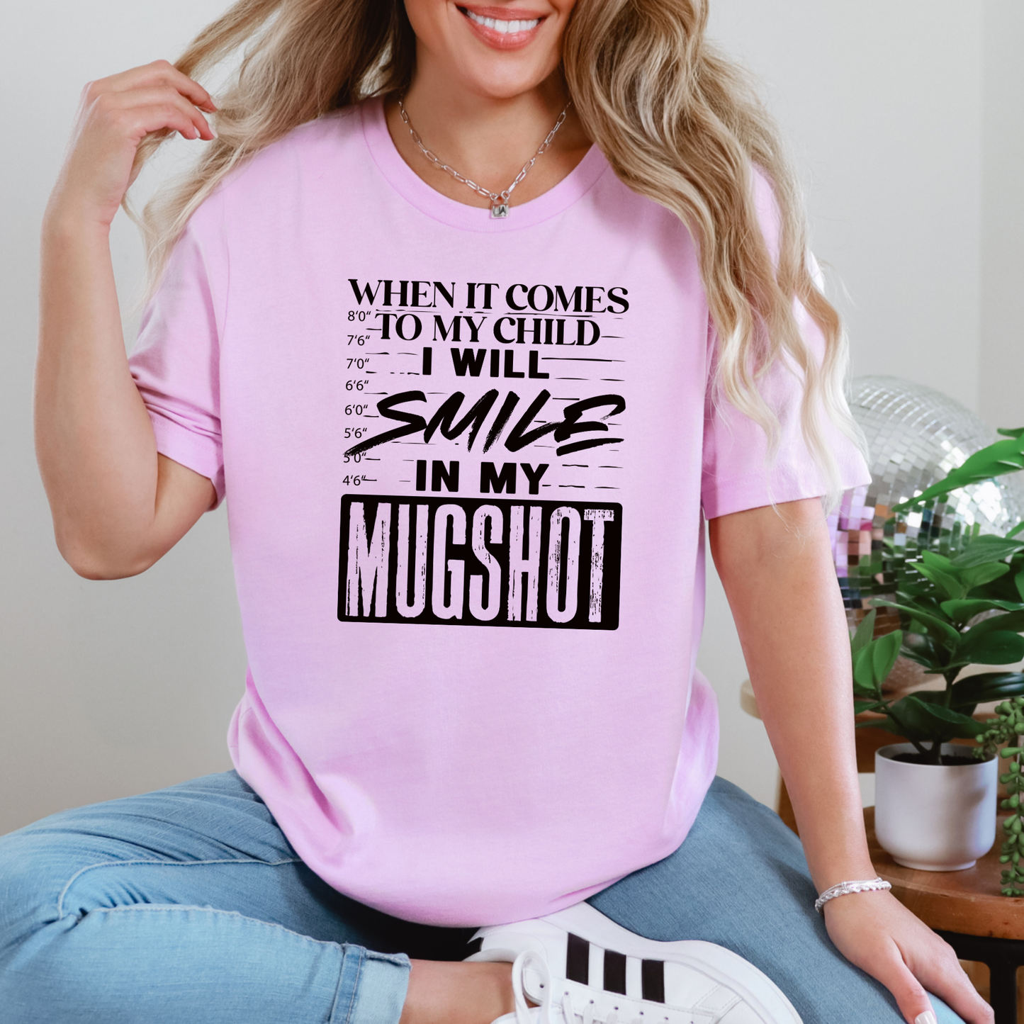 Smile in My Mugshot Graphic Tee