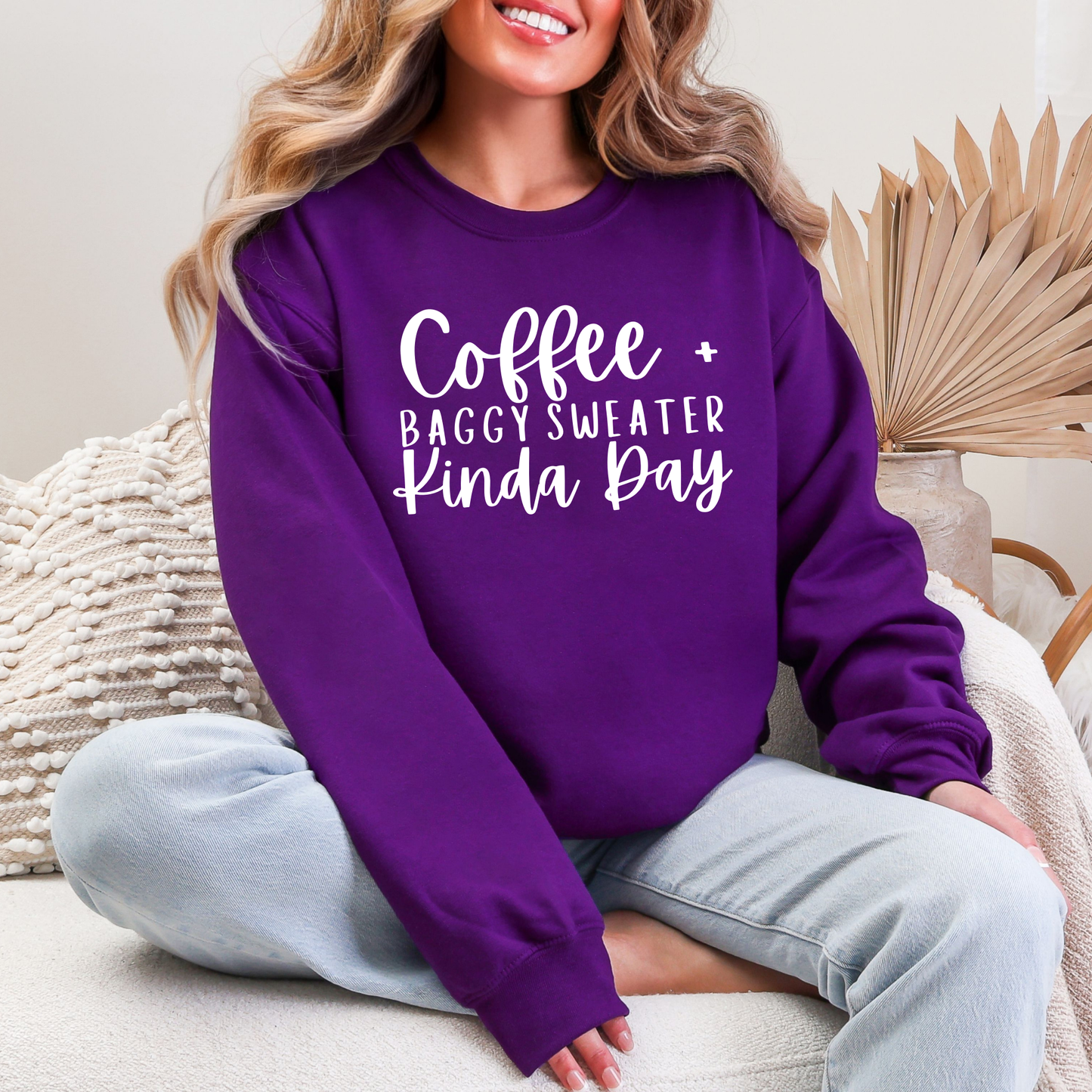 Coffee & Baggy Sweater