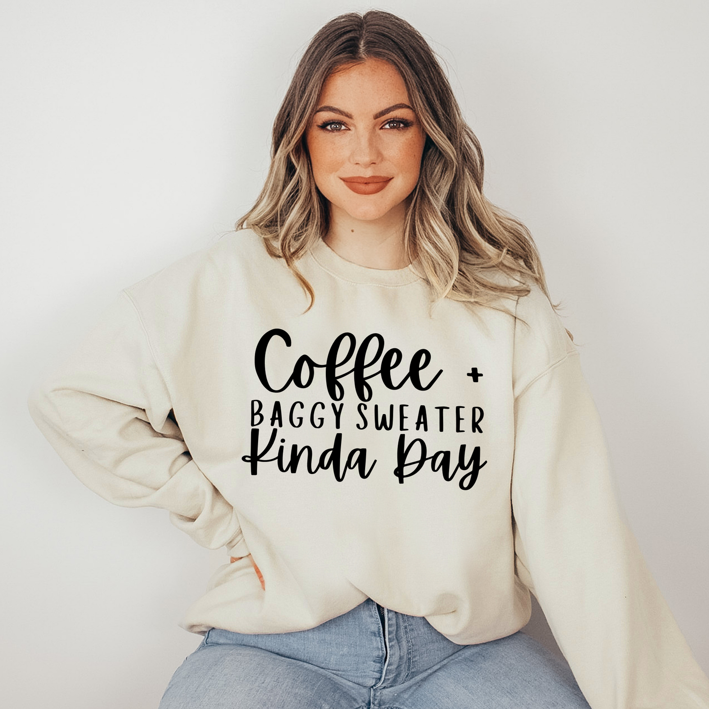 Coffee & Baggy Sweater