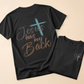 Jesus Has My Back Tee – Faith Graphic T‑Shirt
