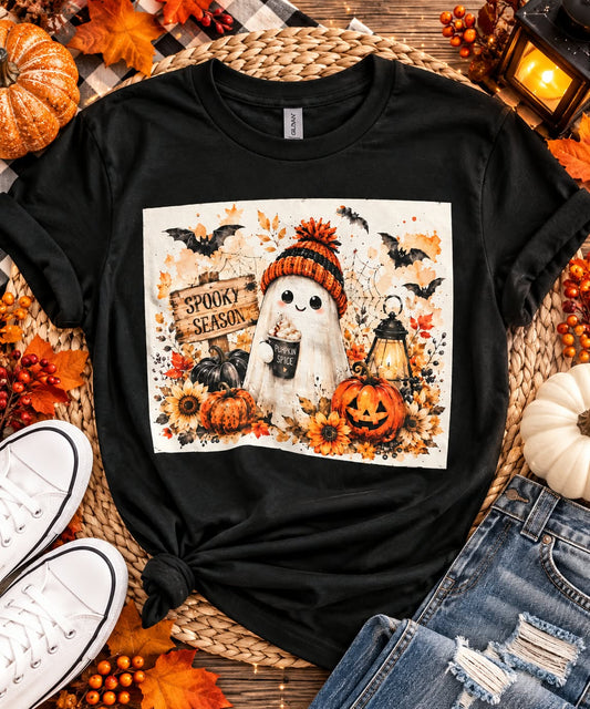 RTS Glow-in-the-Dark Spooky Season Ghost Tee