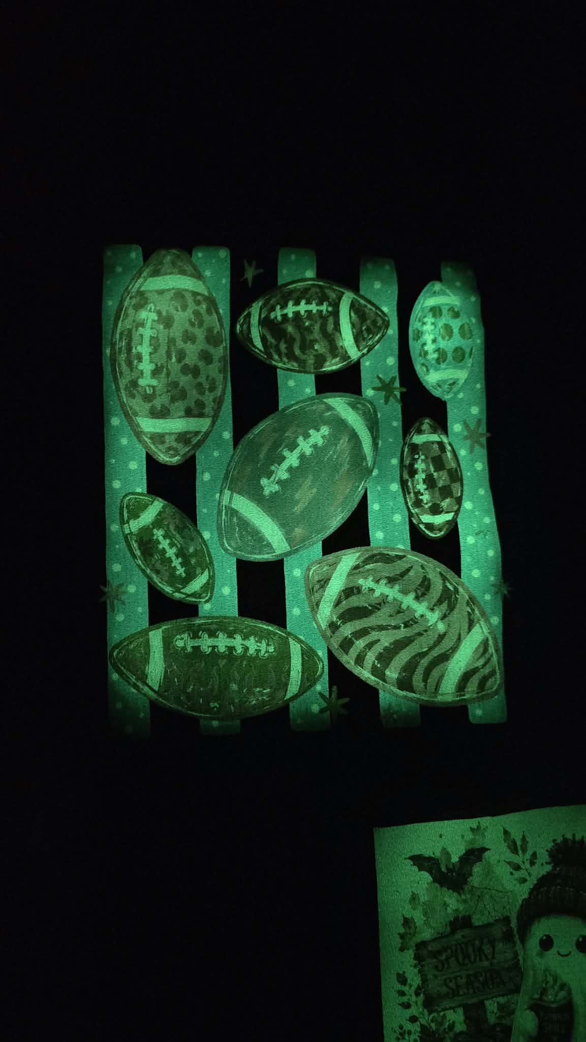Glow-in-the-Dark Football Season Tee