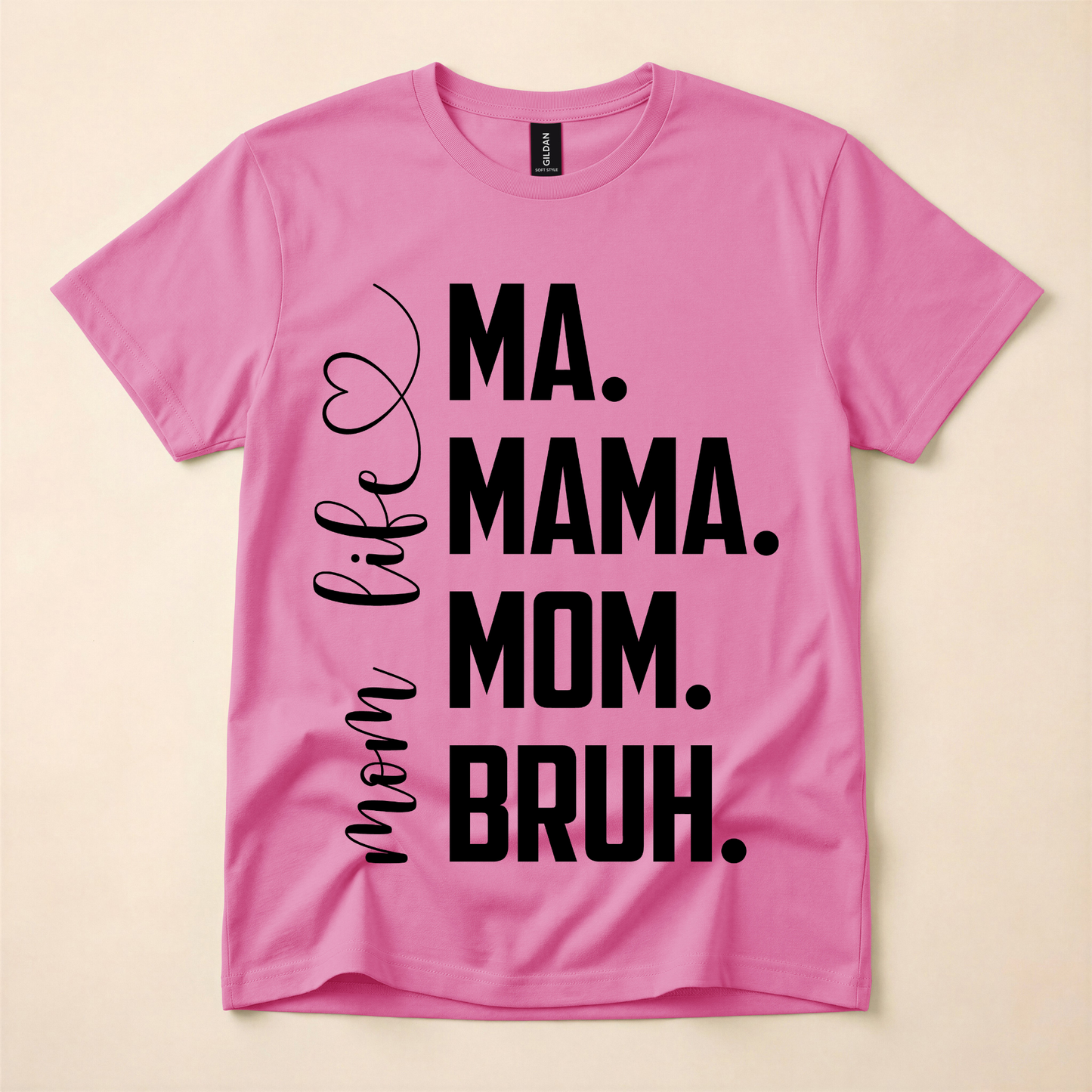 Mom Life Evolution Shirt – MA • MAMA • MOM • BRUH
