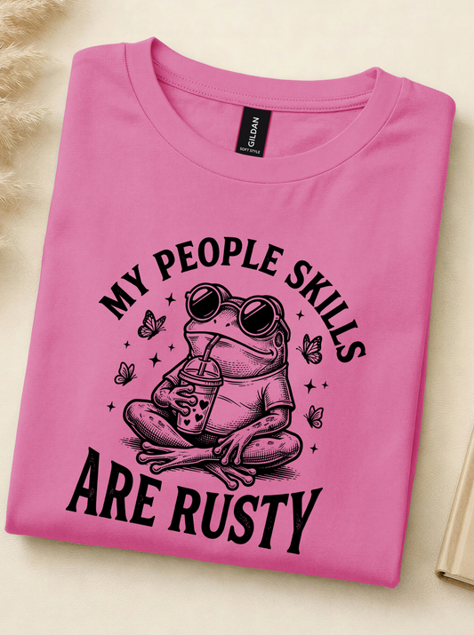 My People Skills Are Rusty Toad Tee