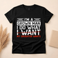 I’m a Grown Man… (My Daughter Says So) Funny Dad T-Shirt