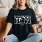 Volleyball Mom Retro Bubble Tee – Cute Sports Mama Shirt