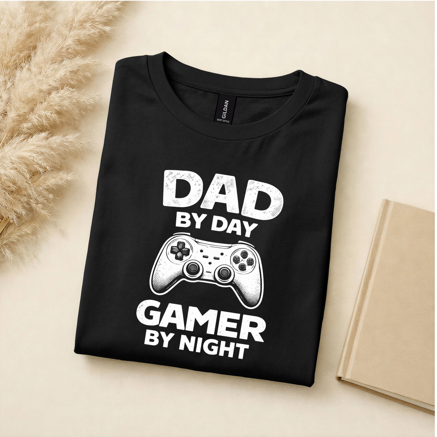 Dad By Day, Gamer By Night Graphic Tee 🎮