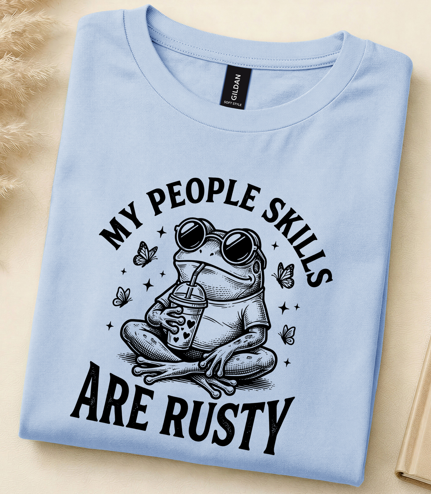 My People Skills Are Rusty Toad Tee
