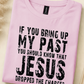 Jesus Dropped the Charges Graphic Tee – Faith Humor Christian Shirt