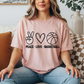 Peace Love Basketball Graphic Tee