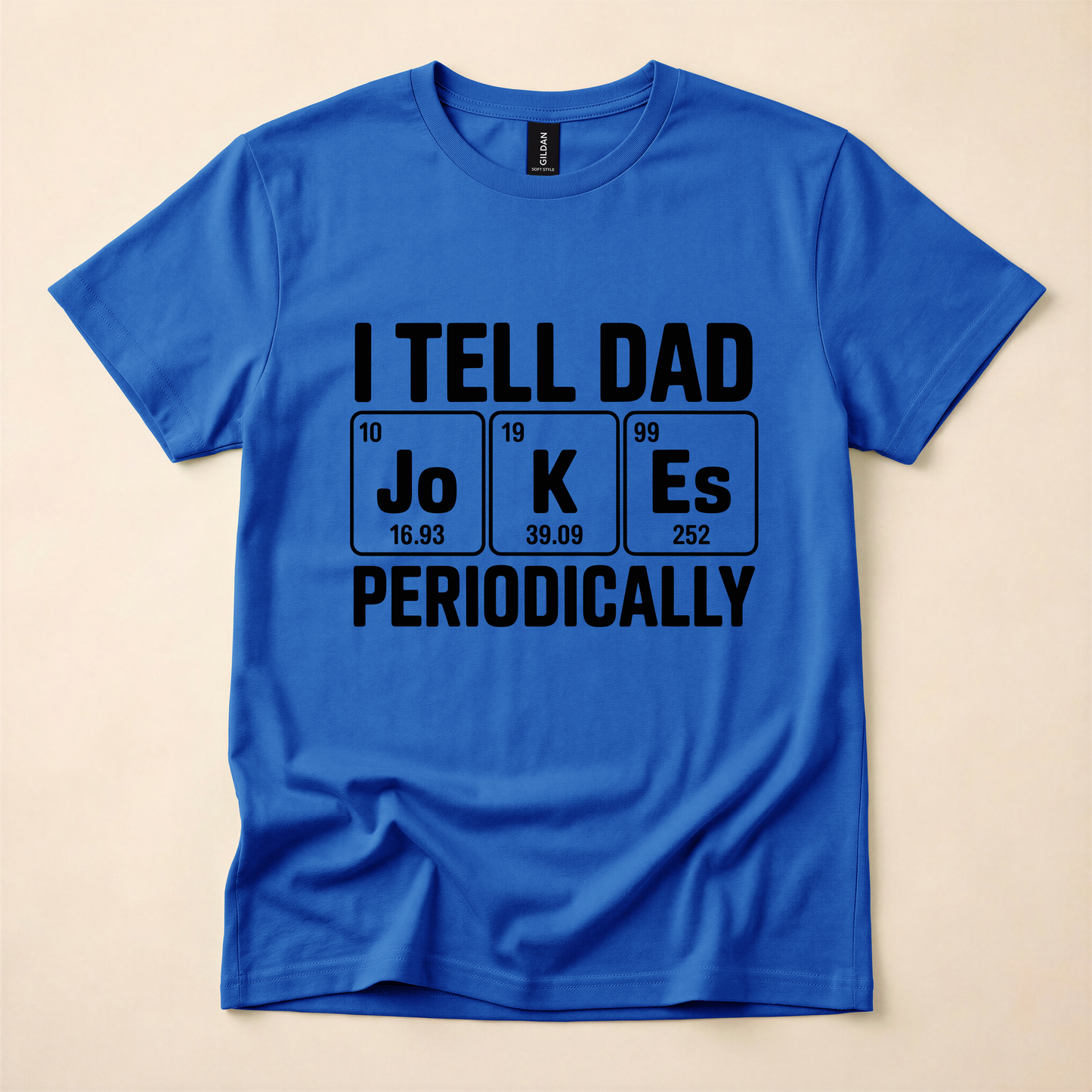 I Tell Dad Jokes Periodically Funny Dad Tee 😂