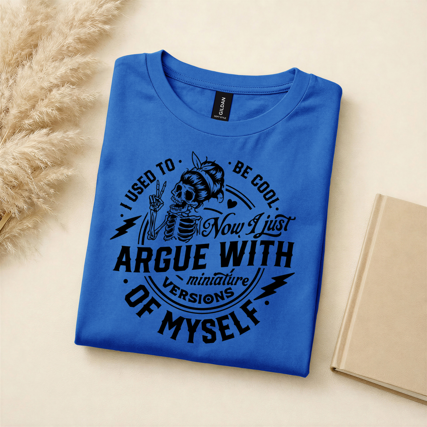 I Used to Be Cool – Funny Parenting Skeleton Tee
