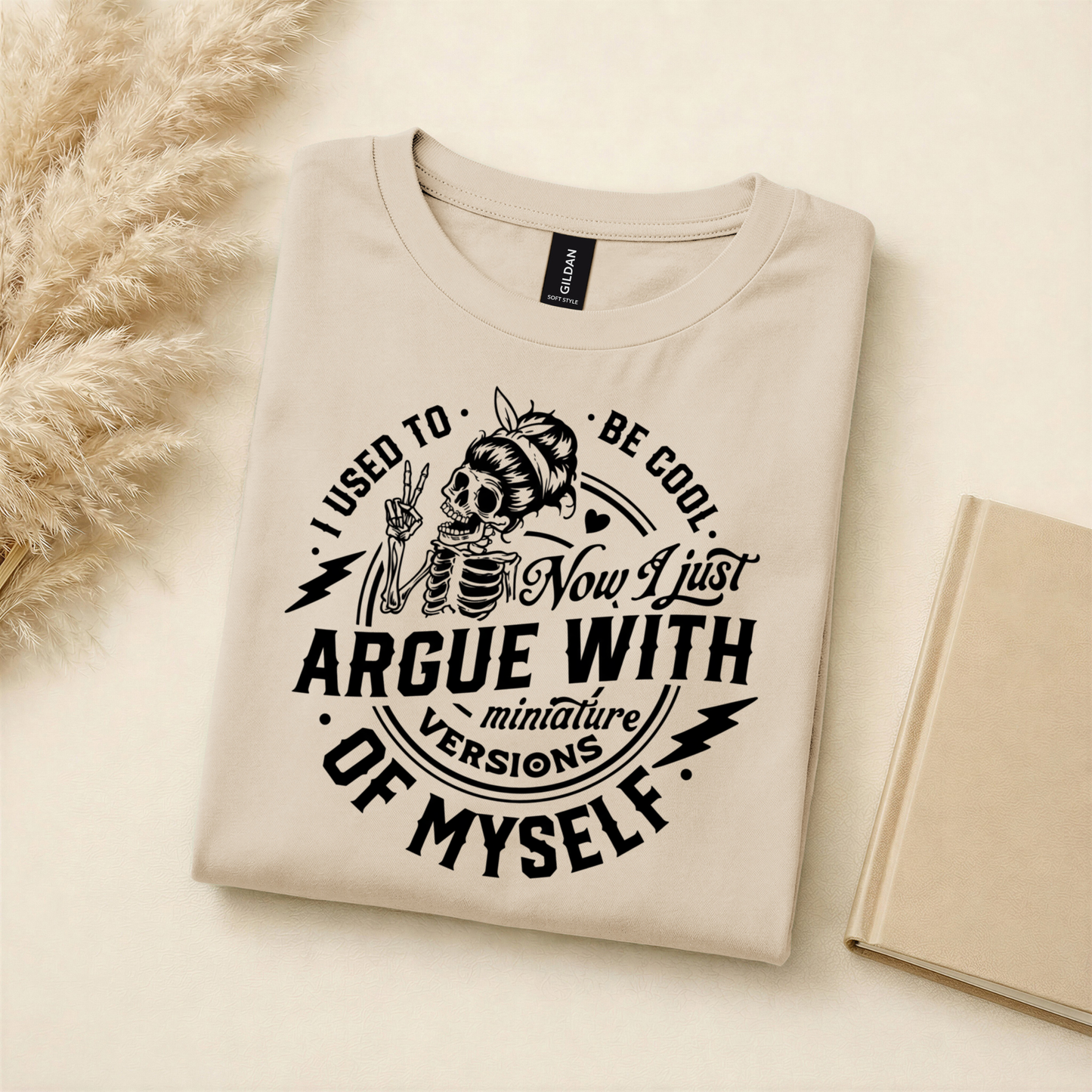 I Used to Be Cool – Funny Parenting Skeleton Tee