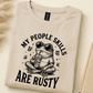 My People Skills Are Rusty Toad Tee