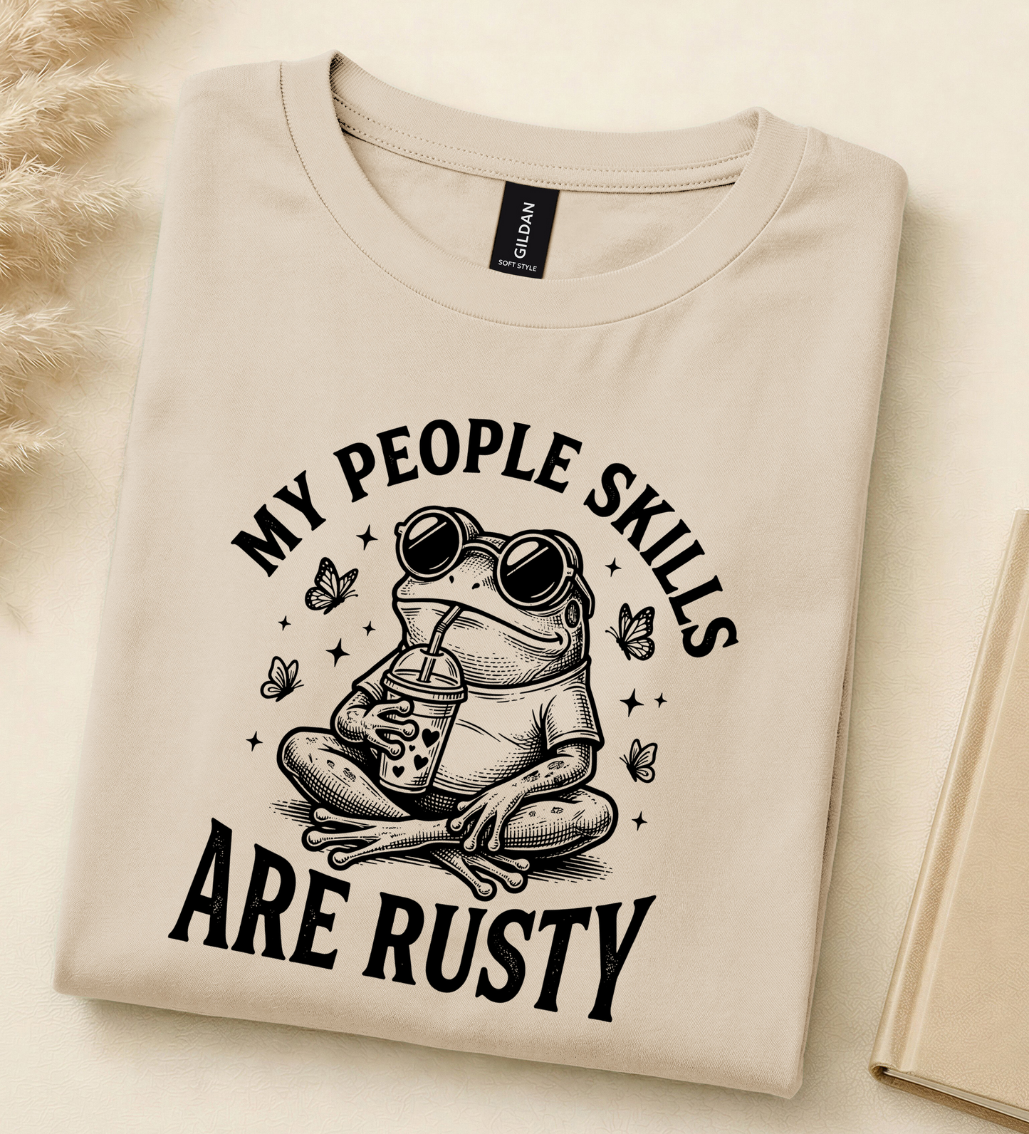 My People Skills Are Rusty Toad Tee