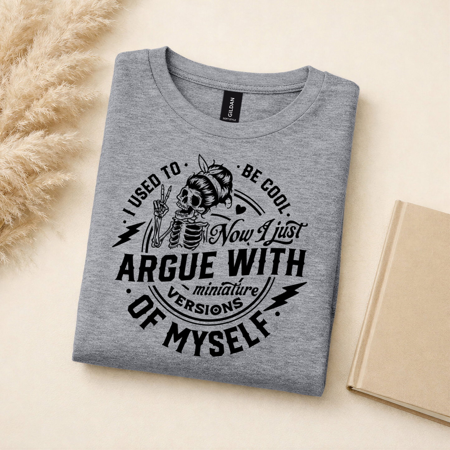 I Used to Be Cool – Funny Parenting Skeleton Tee