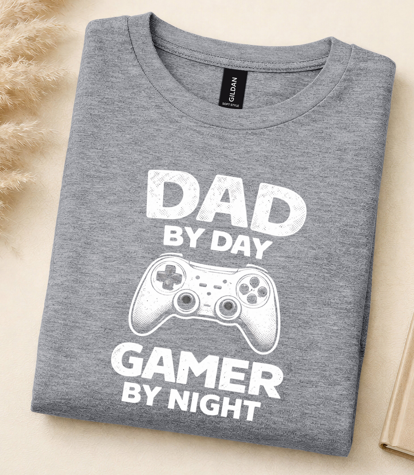 Dad By Day, Gamer By Night Graphic Tee 🎮