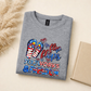 Flip Flops, Fireworks & Freedom Patriotic Graphic Tee