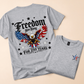 Freedom Has Rung Patriotic Eagle Tee – 250 Years Strong Shirt