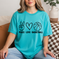 Peace Love Basketball Graphic Tee