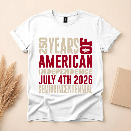 250 Years of American Independence Graphic Tee