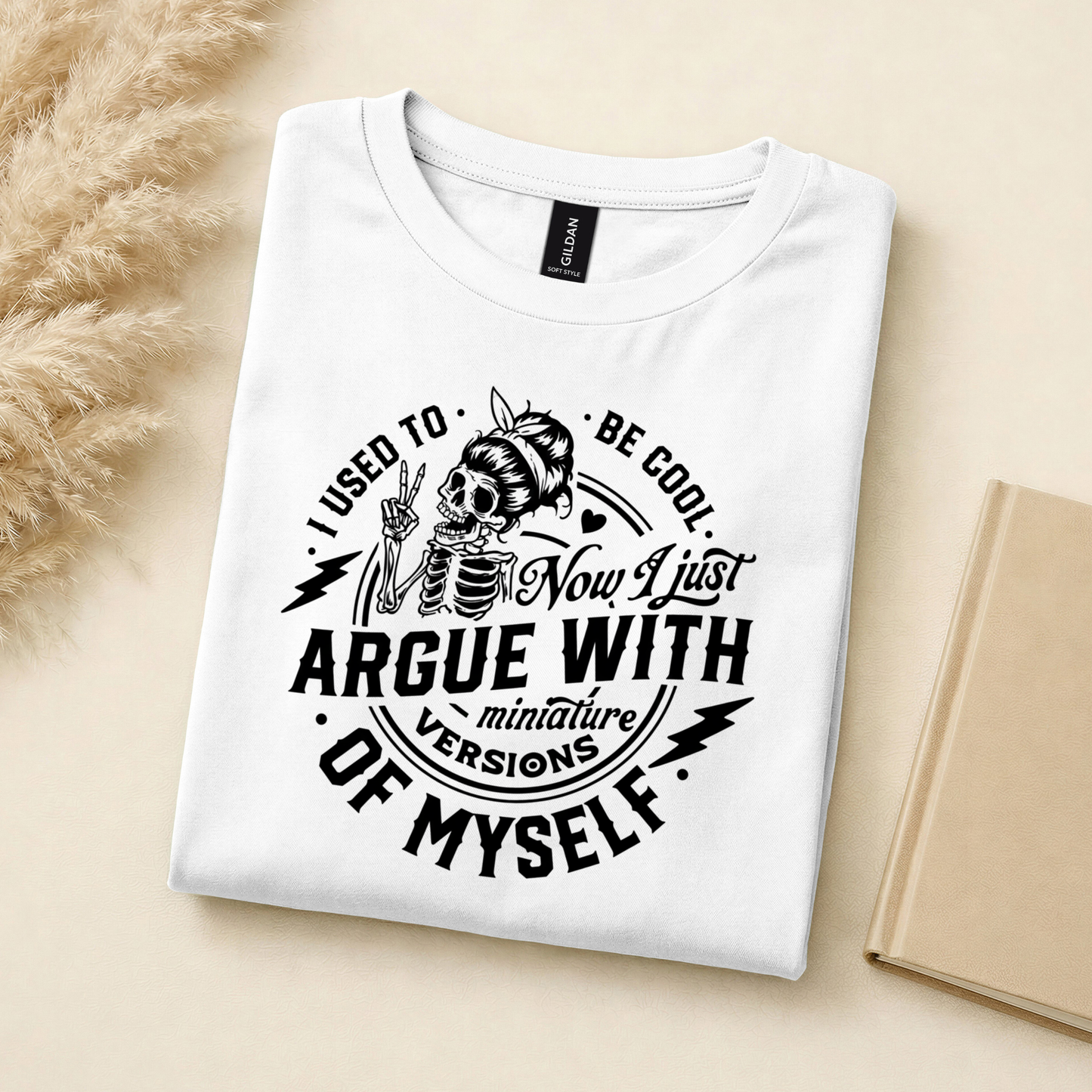 I Used to Be Cool – Funny Parenting Skeleton Tee