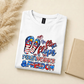 Flip Flops, Fireworks & Freedom Patriotic Graphic Tee