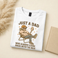 Just a Dad Who Always Came Back With Milk Tee