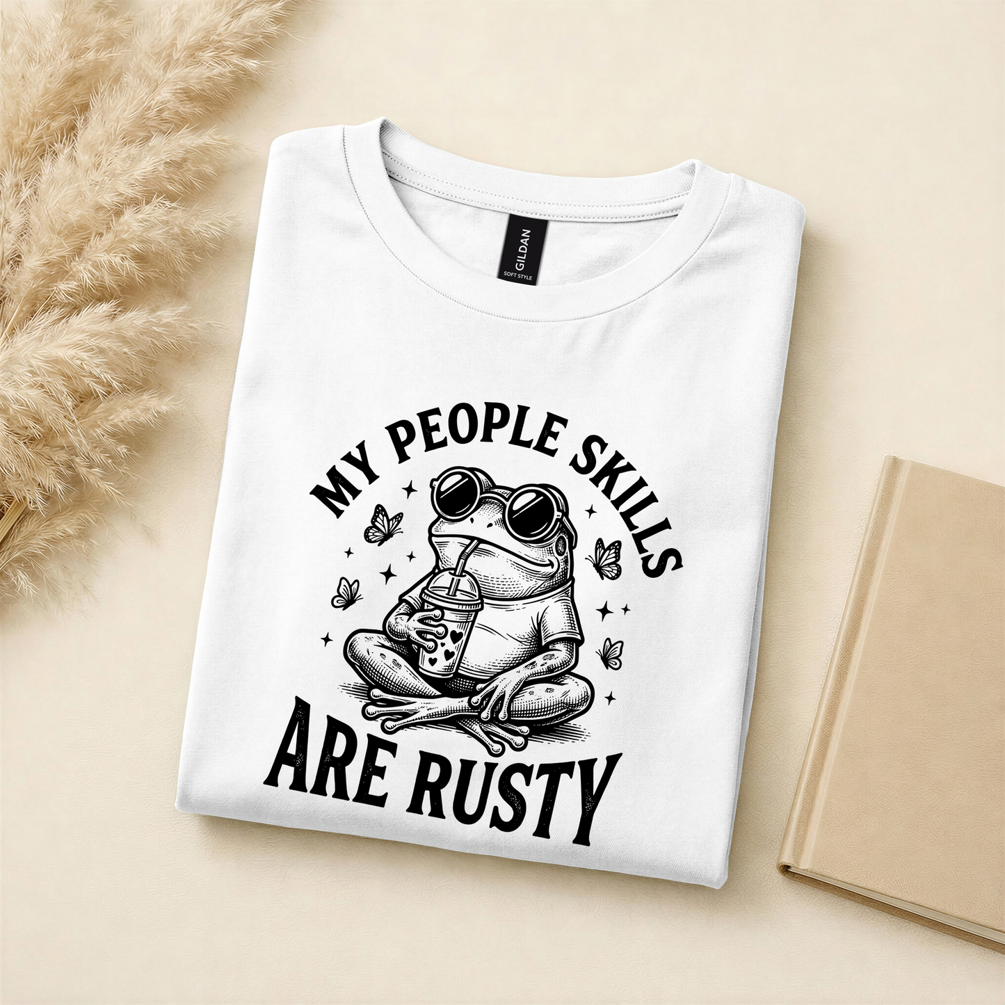 My People Skills Are Rusty Toad Tee