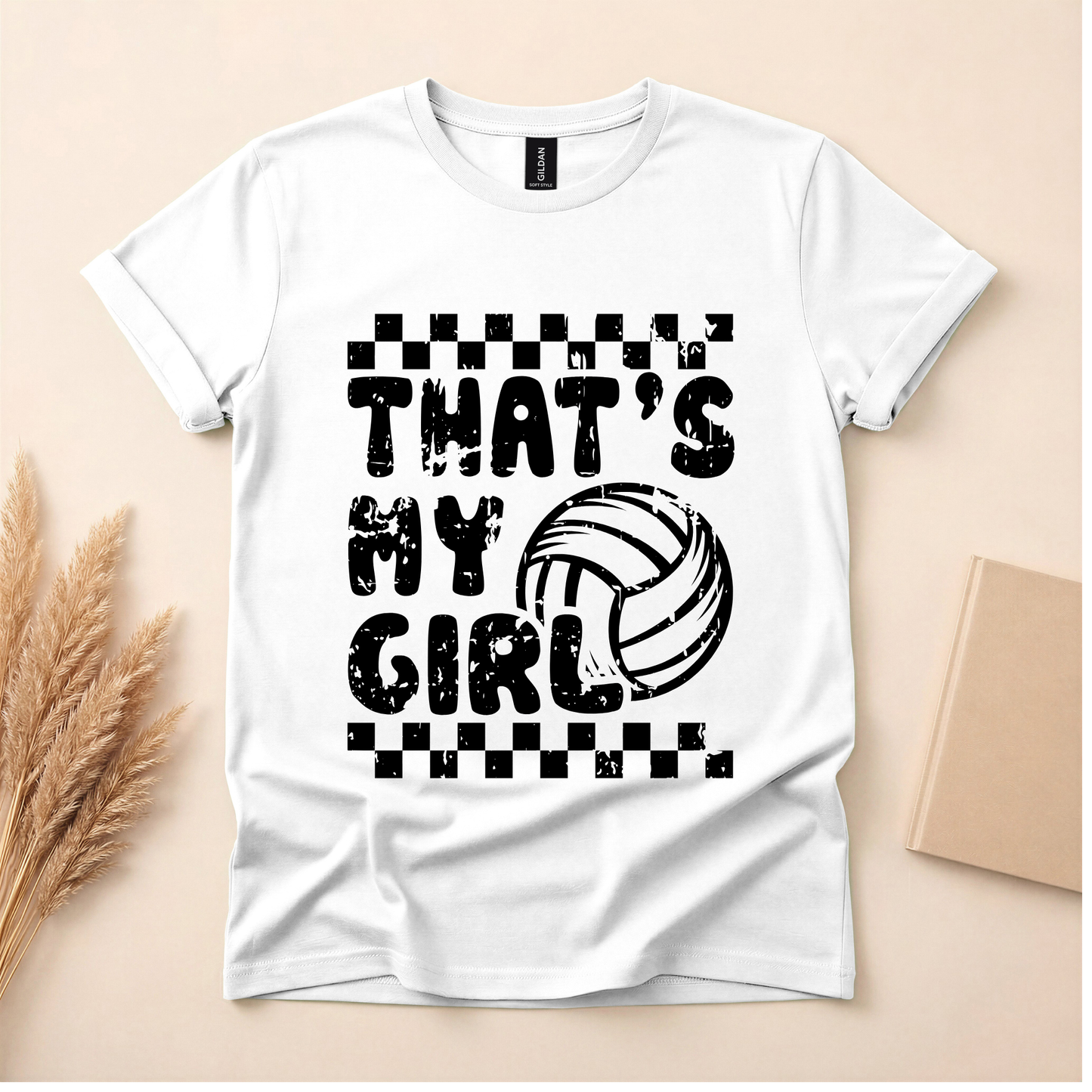 That’s My Girl Volleyball Tee – Proud Volleyball Mom Shirt